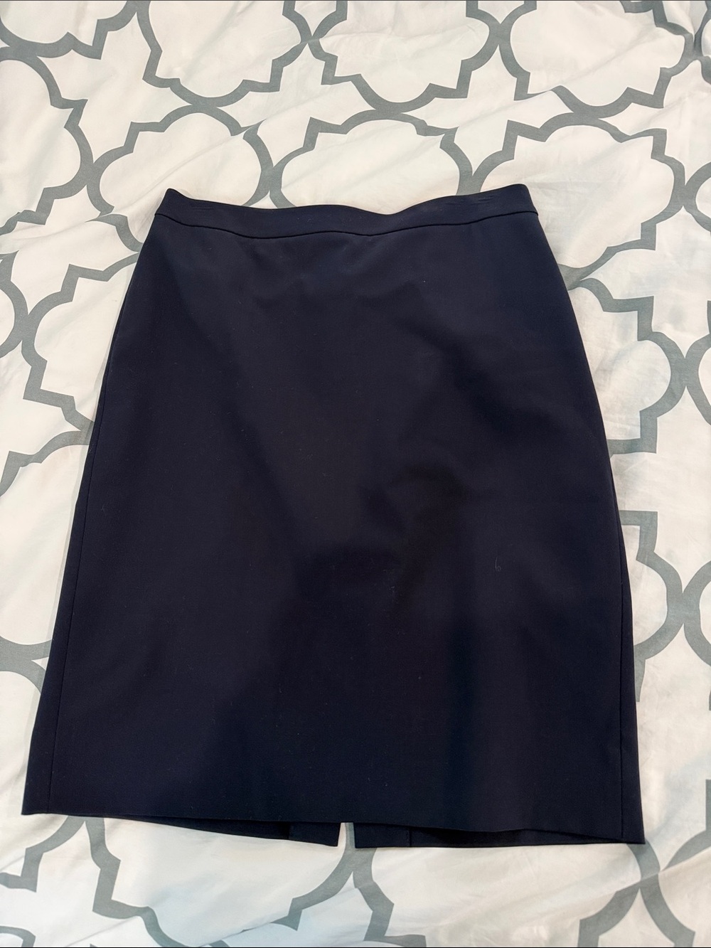 J. Crew Navy Pencil Skirt